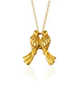 Bird of Fortune Gold Color Necklace