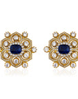 Byzantium Dark Blue Crystal Necklace
