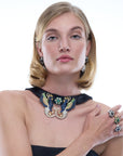 Red Carpet Cannes Green Necklace