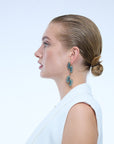 Rise of The Sun Turquoise Double Earrings