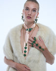 Secret of The Universe Green Crystal Large Stylish Ring