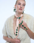 Secret of The Universe Green Crystal Large Stylish Ring