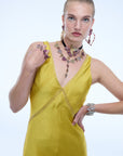 Secret of Heart Ruby & Pink & Champaigne Choker/Necklace