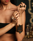 Secret of The Universe Black Large Stylish Ring