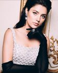 Red Carpet Cannes Black & White Earrings
