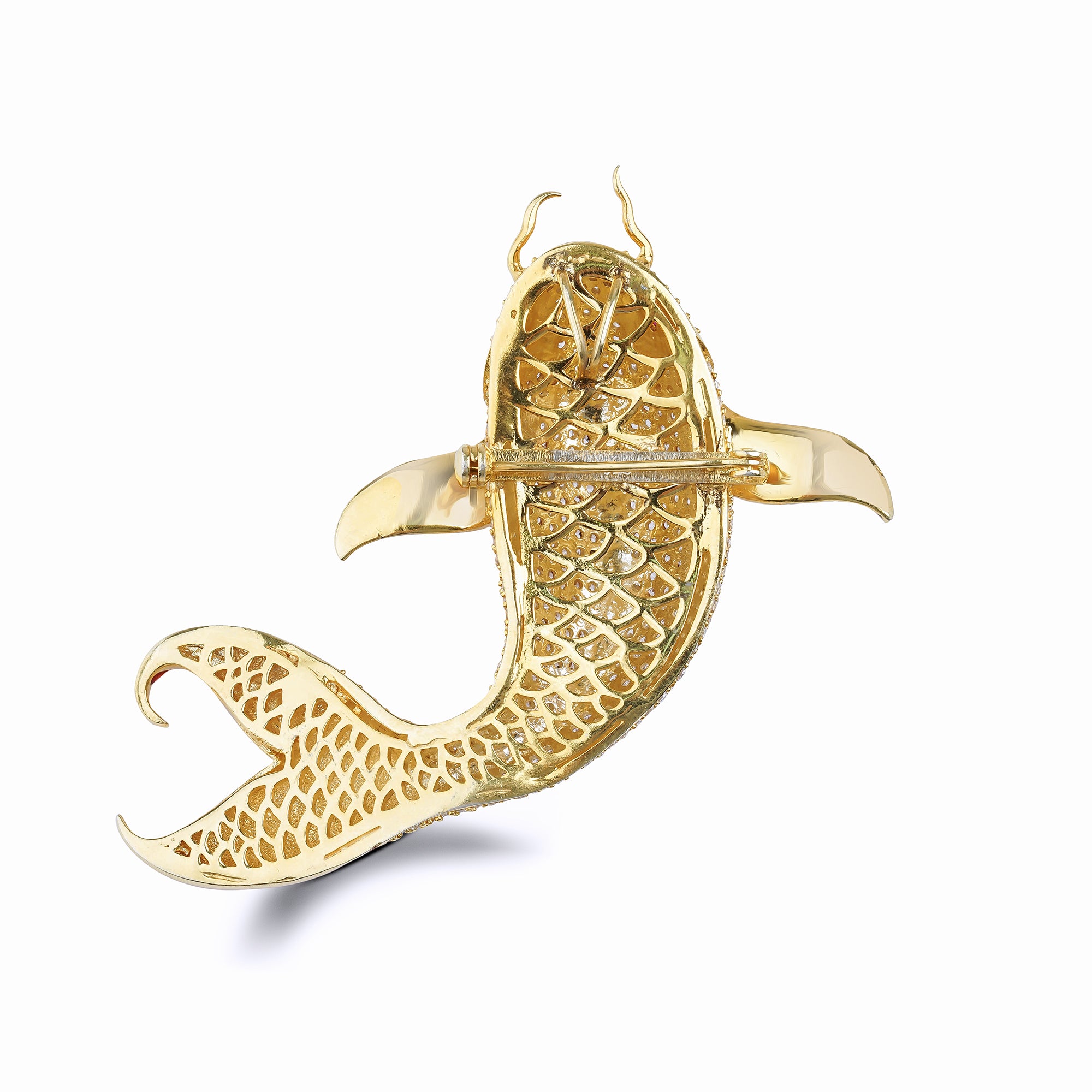 Sultan of The Ocean Kamuflaj Mineli Gösterişli Broş