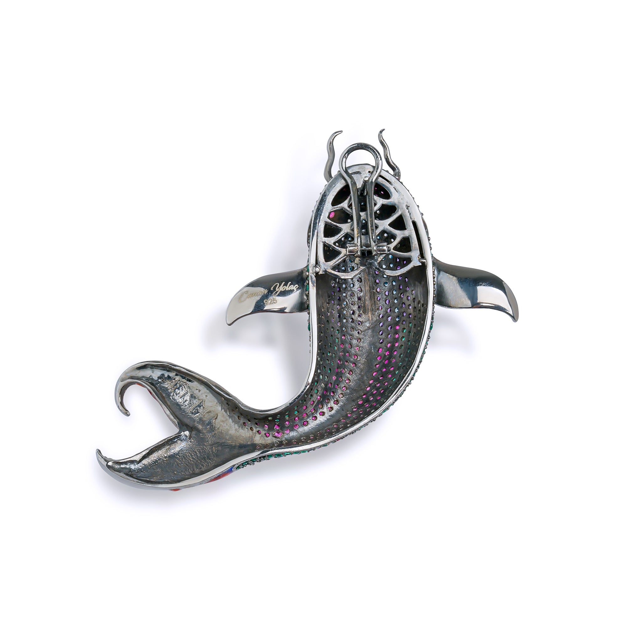 Sultan of The Ocean Leopar Desen Gösterişli Küpe