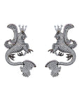 Secret of Stamboul Beyaz Efsanevi Dragon Küpe