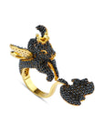 Secret of The Universe Black Large Stylish Ring