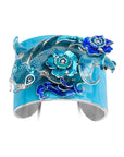 Sultan of The Ocean Aqua Print Flashy Bracelet