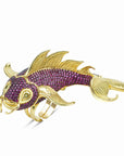 Sultan of The Ocean Ruby Gösterişli Yüzük