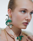 Secret of Stamboul Forest Legendary Seahorse Earrings
