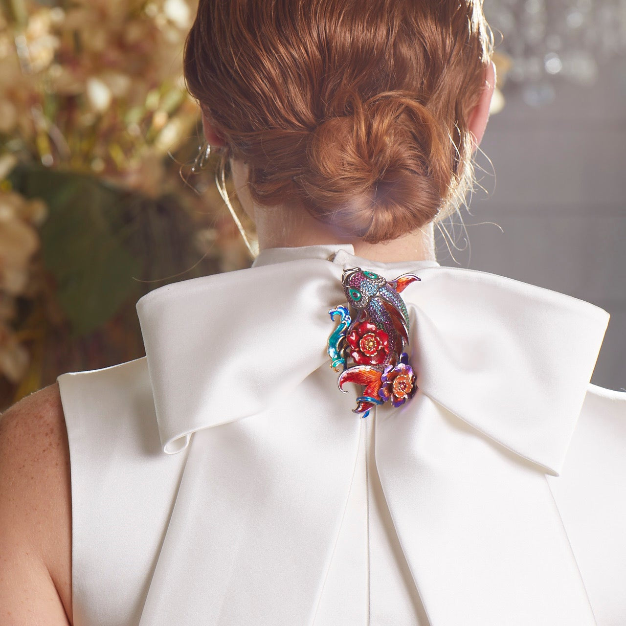 Sultan of The Ocean Rainbow Flashy Necklace/Brooch