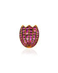 Lalezar Ruby Taşlı Kolye / Broş