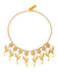Tulip Era Champaigne Crystal Choker