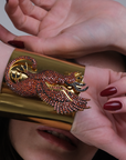 Mystery of Art Garnet Kristal Mitolojik Sfenks Bileklik