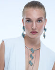 Rise of The Sun Turquoise Triple Necklace
