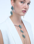 Rise of The Sun Turquoise Triple Necklace