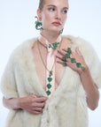 Secret of The Universe Green Crystal Large Stylish Ring