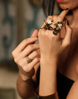 Secret of The Universe Black Large Stylish Ring