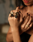 Secret of The Universe Black Large Stylish Ring