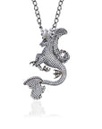 Secret of Stamboul White Legendary Dragon Necklace/Brooch