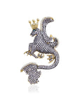 Secret of Stamboul Pink Legendary Dragon Necklace/Brooch
