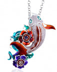 Sultan of The Ocean Pembe Rüya Gösterişli Kolye / Broş