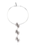 Rise of The Sun White Triple Necklace